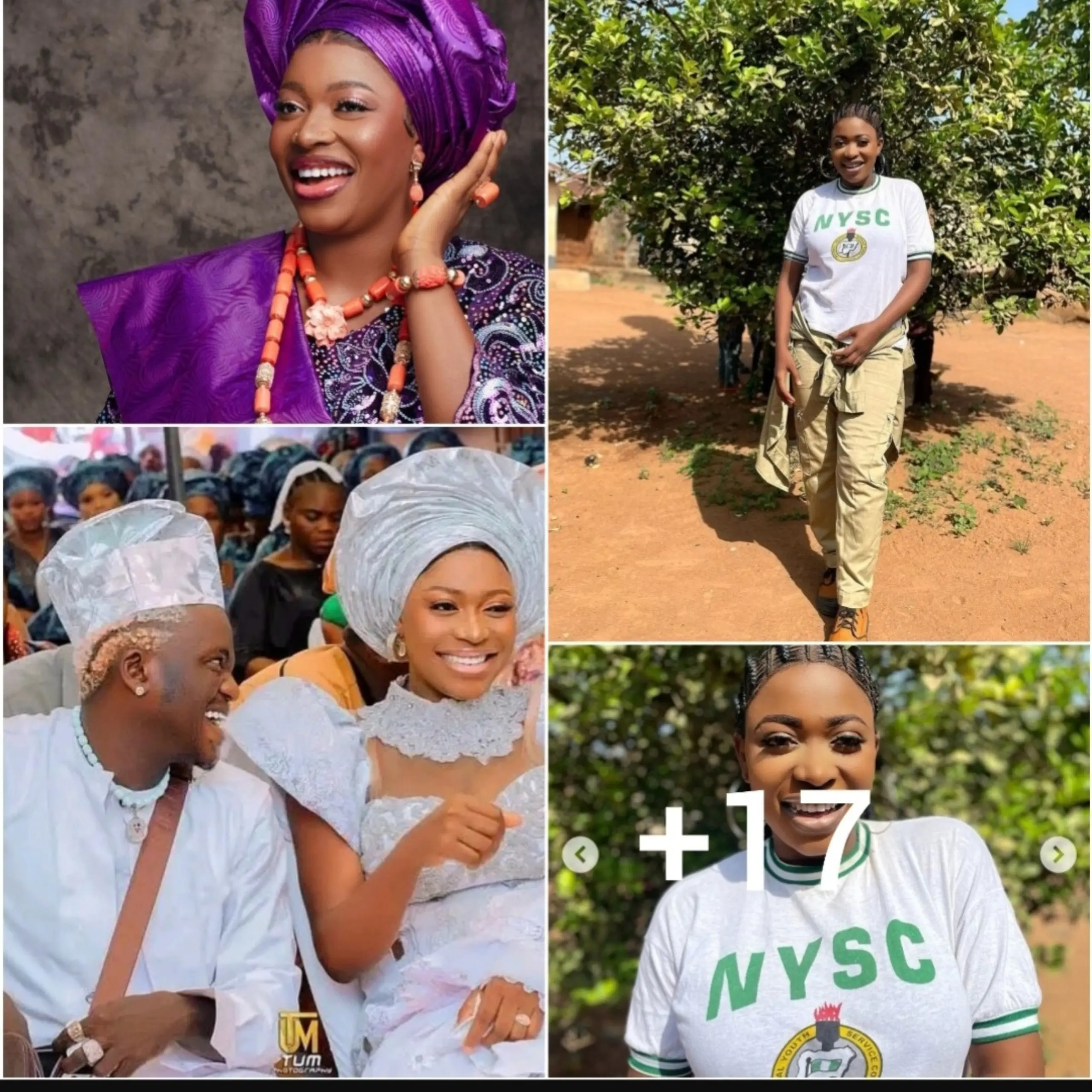 “The Only Side Chic And Wives Of Portable That Is Educated”– Congratulations Pour In As Portable Side Chic Ashabi Simple Serve Her Father Land ‎