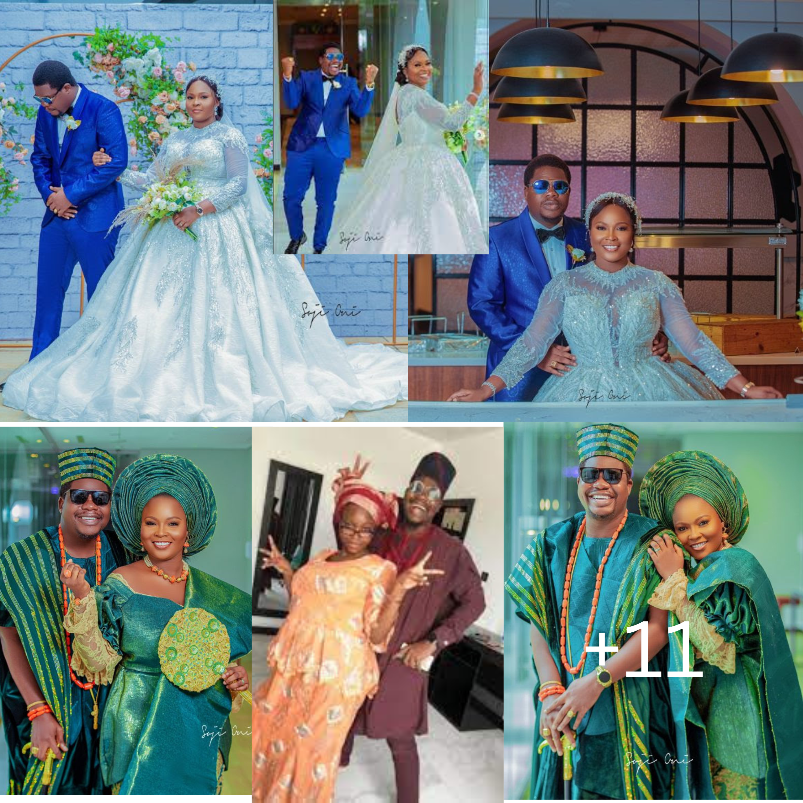 Congratulations As Comedian Mr Macaroni And Mummy Wa Shares Their Wedding Photos ‎