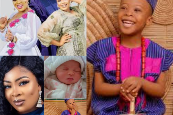 “My Gist Mate,My Bestie My Everything”– Actress Bidemi Kosoko Celebrate His Son 5th Birthday Today With Sweet Words