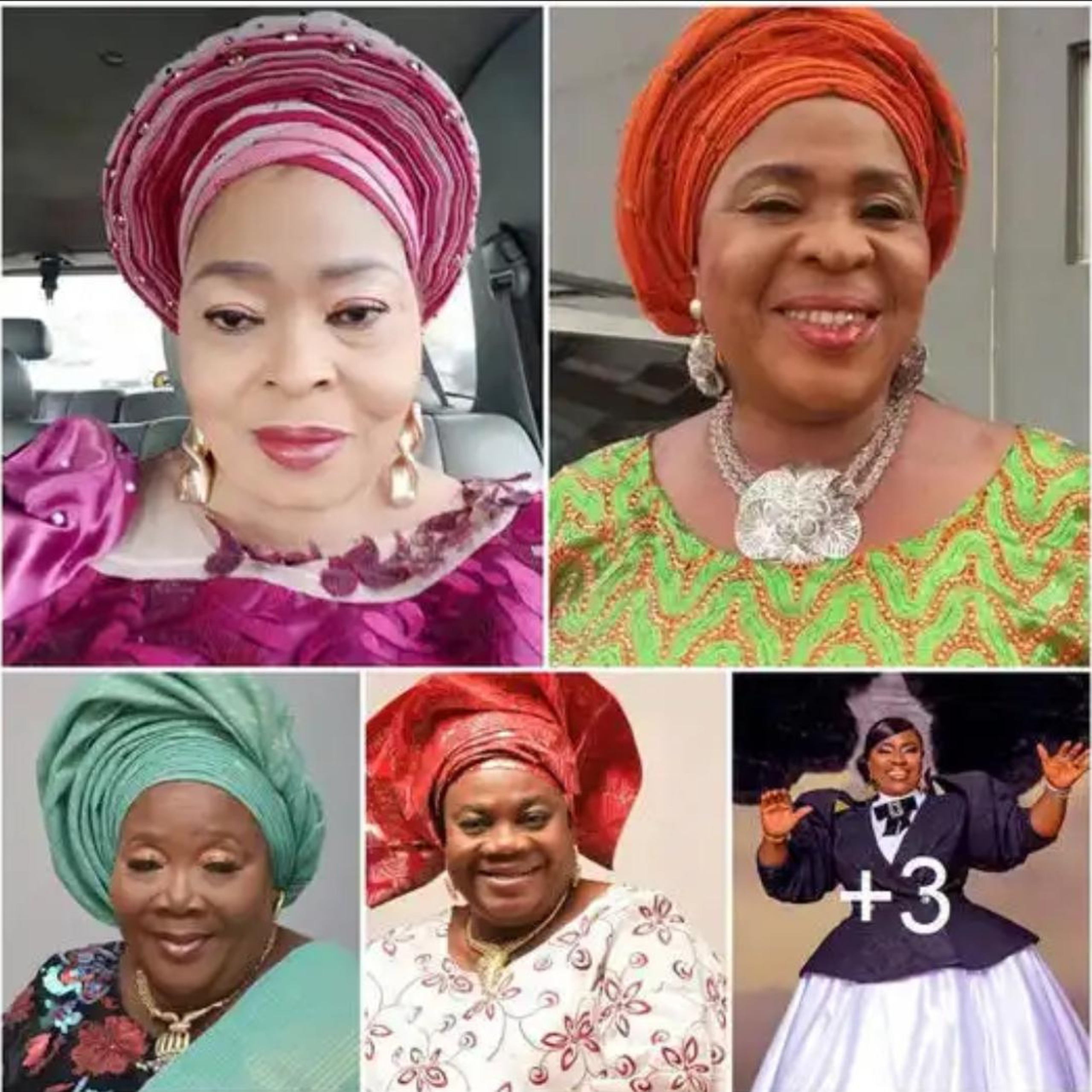 Meet 6 Yoruba Actresses Who Are Above 60 And Still Looking Good ‎(See Photos)