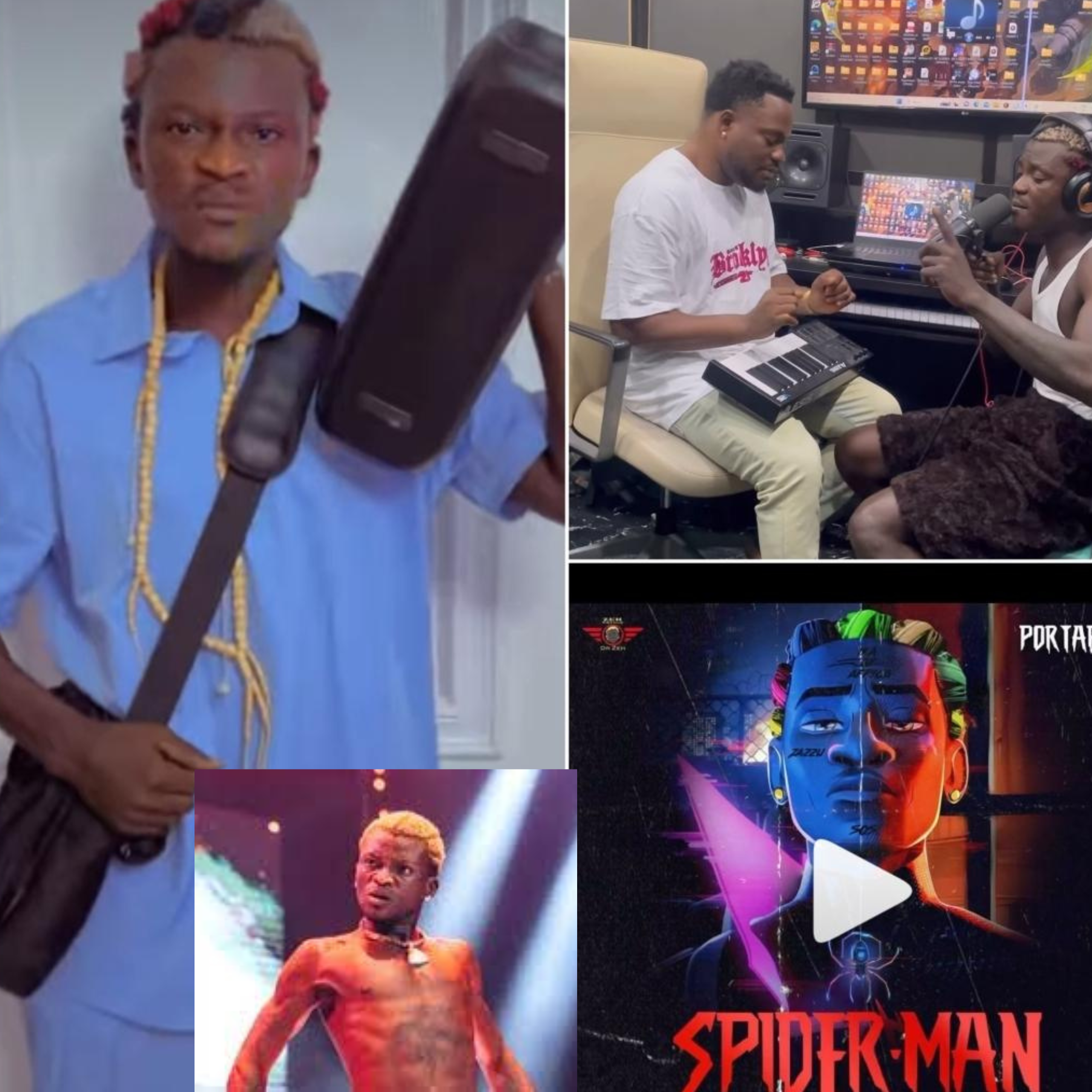 “Spider Man”– Portable Release New Music Title Spider Man In Less Than 24hrs Of His Released (Listen To The Intro)