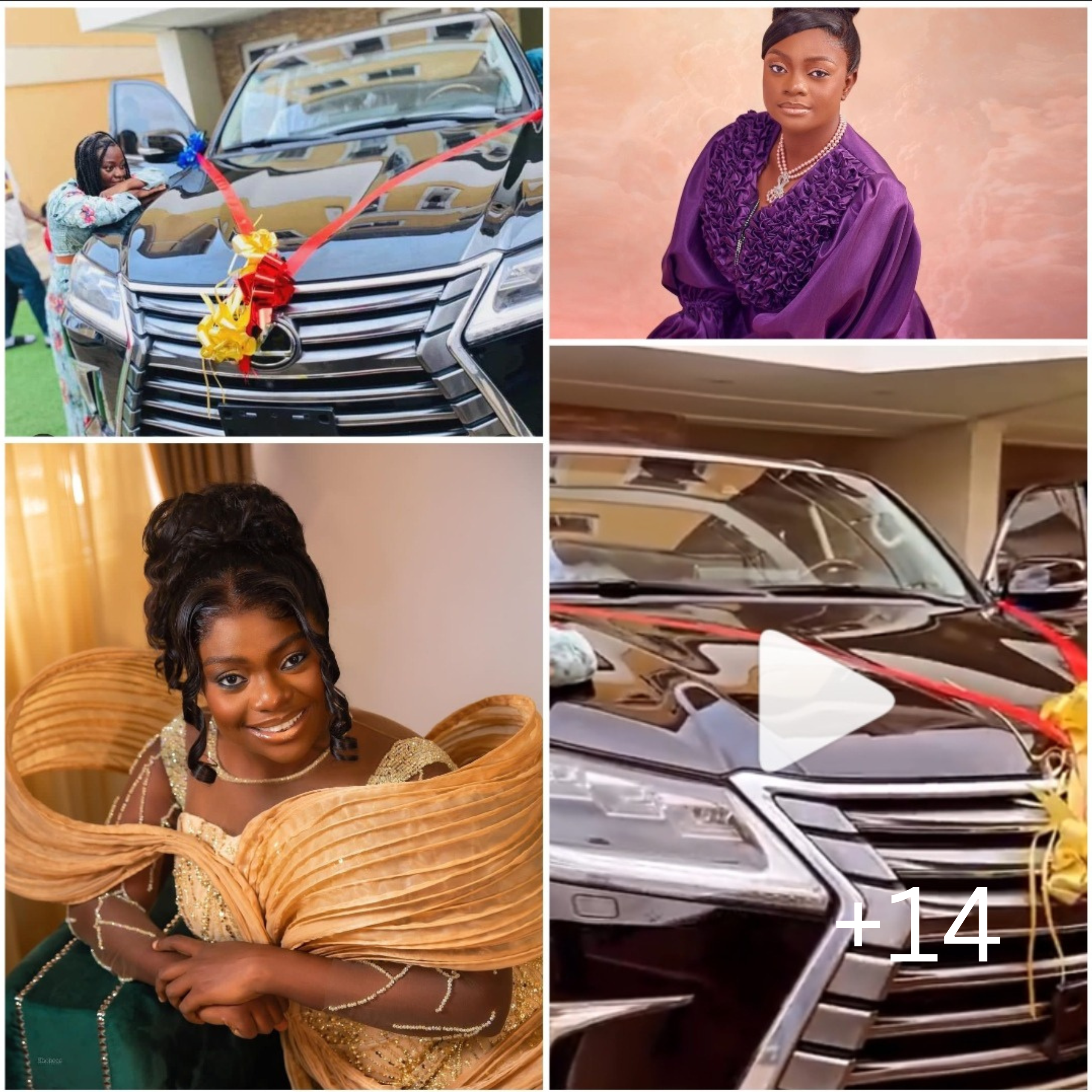 Emotional moment As Gospel Singer Adeyinka Alaseyori received a LEXUS 570 as her birthday Gift. Congratulations And Happy Birthday To Her (Watch) ‎